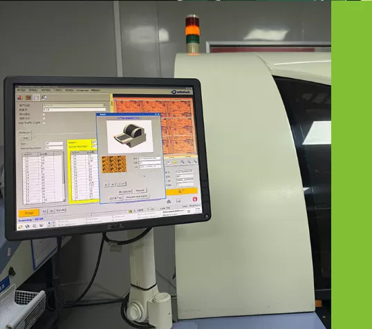 Heavy copper PCB quality inspection and microsection