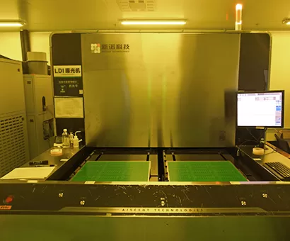 Laser direct imaging equipment for PCB production