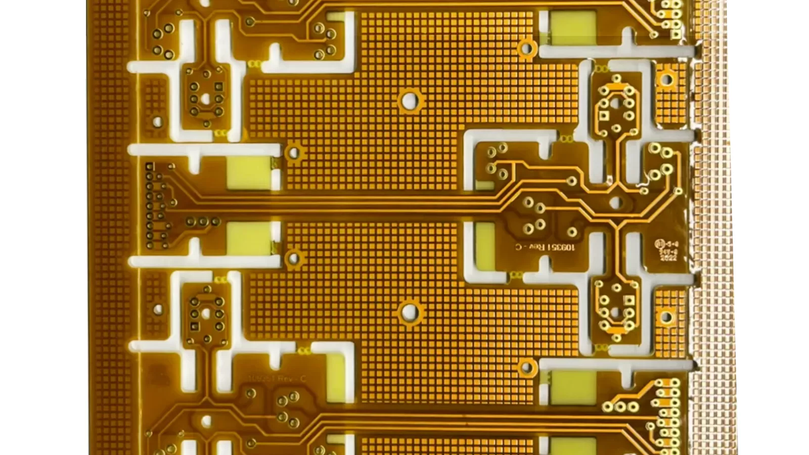 Rigid flex PCB DFM engineering review drawing