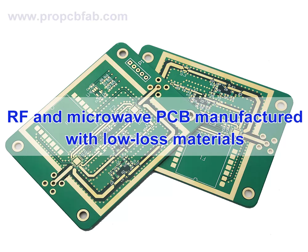 RF and microwave PCB