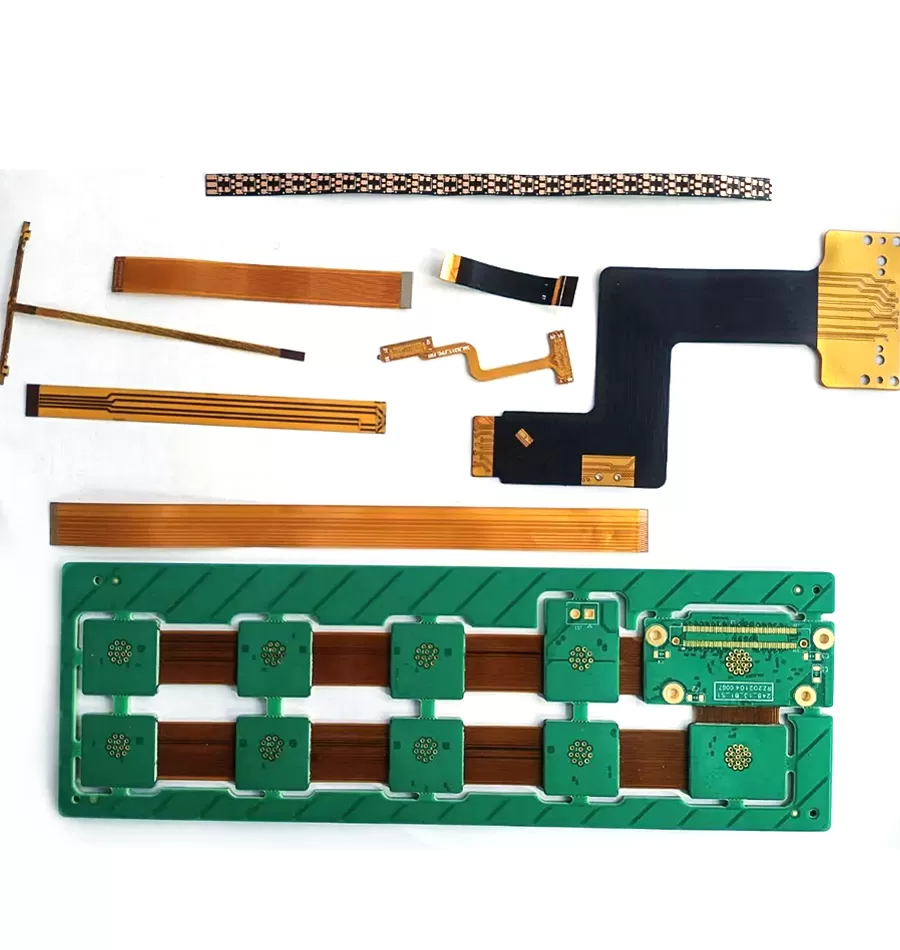Rigid flex PCB assembly and PCBA