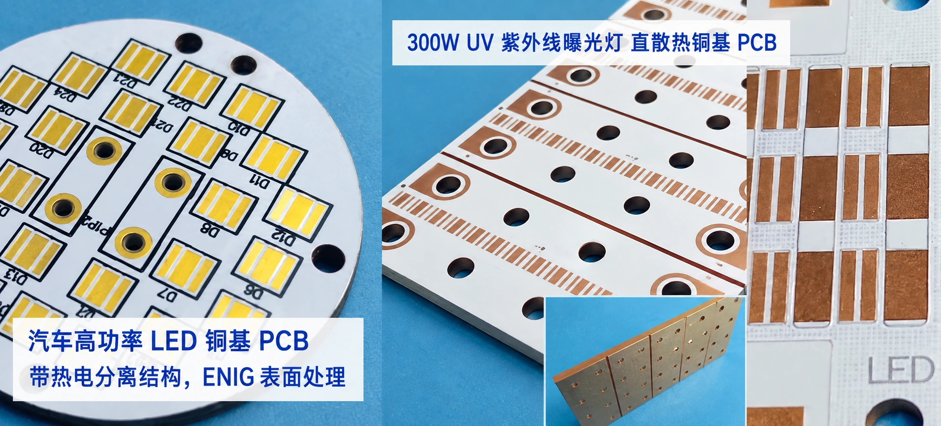 LED照明应用中的铝基板产品