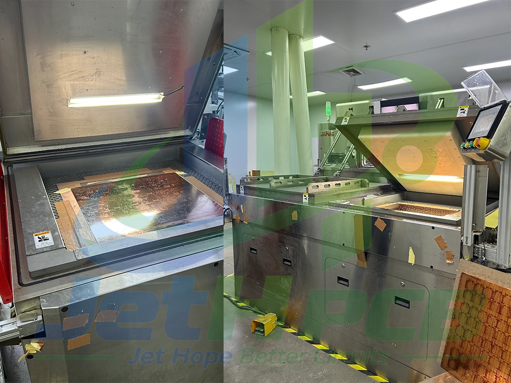 Fully automatic vacuum via-filling line for resin-filled via-in-pad processing in HDI PCB manufacturing