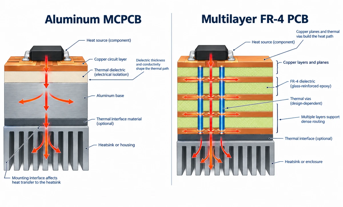 Aluminum PCB vs FR-4: How to Choose the Right Substrate